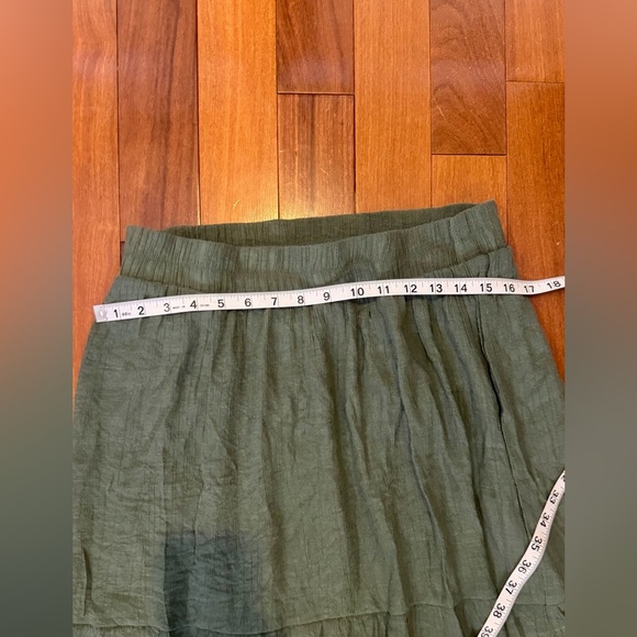 Charlotte Russe Olive Green Maxi Skirt - Picture 4 of 7